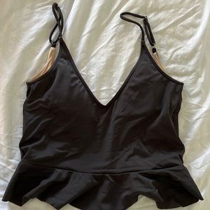 Kortni Jeane black scoop neck